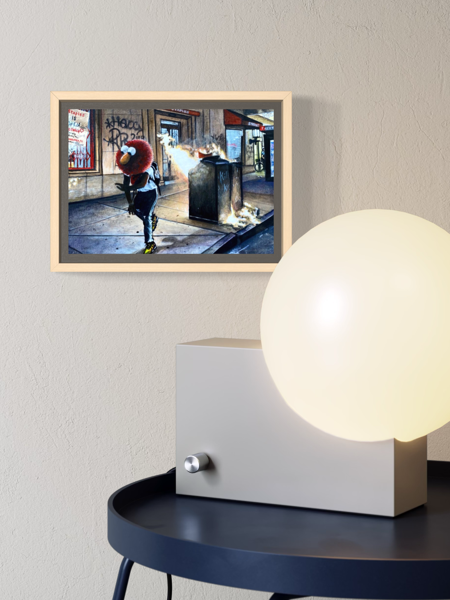 Riot Me Elmo Interior | Henry Daniel Bell