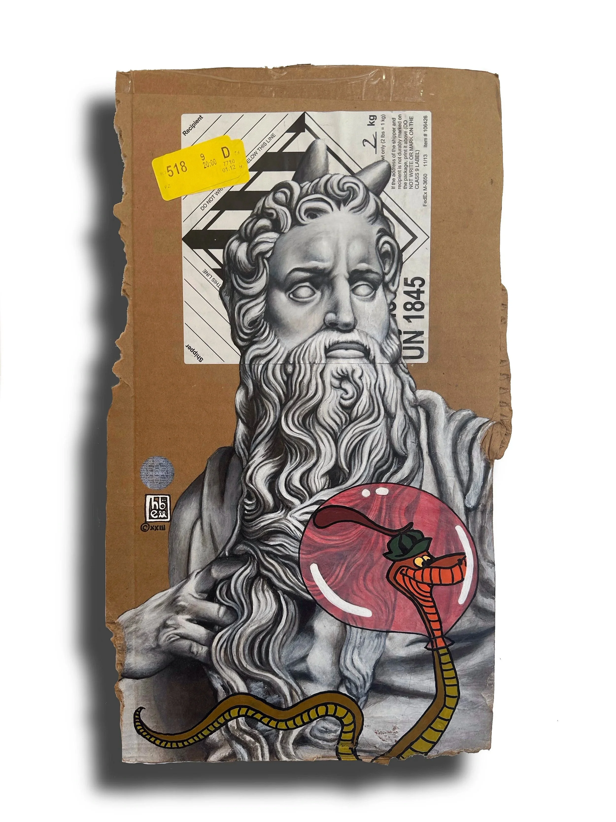 Moses and the Snake | Henry Daniel Bell