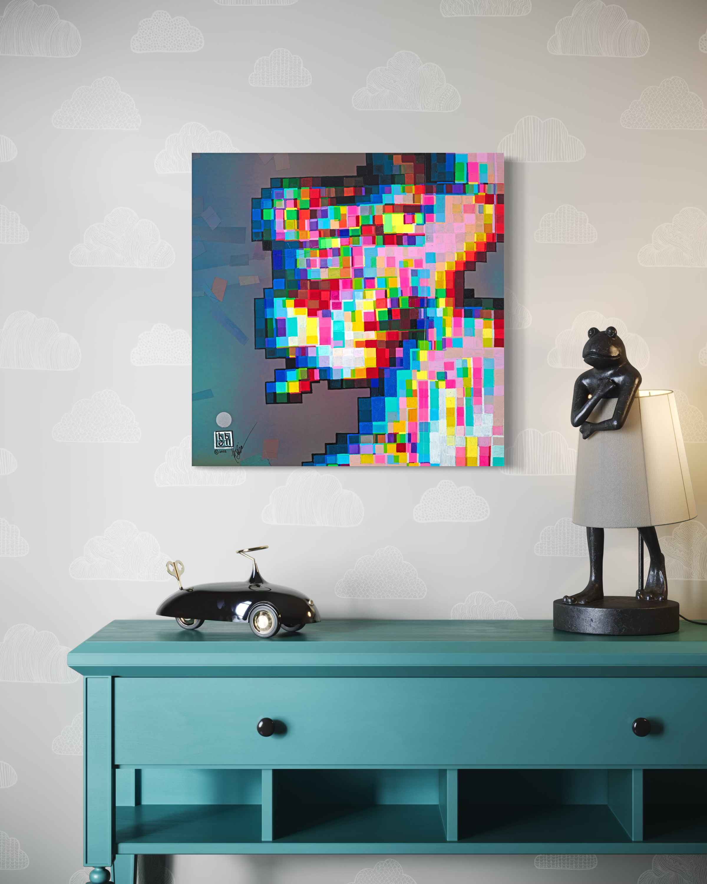 Pink Interior | Henry Daniel Bell