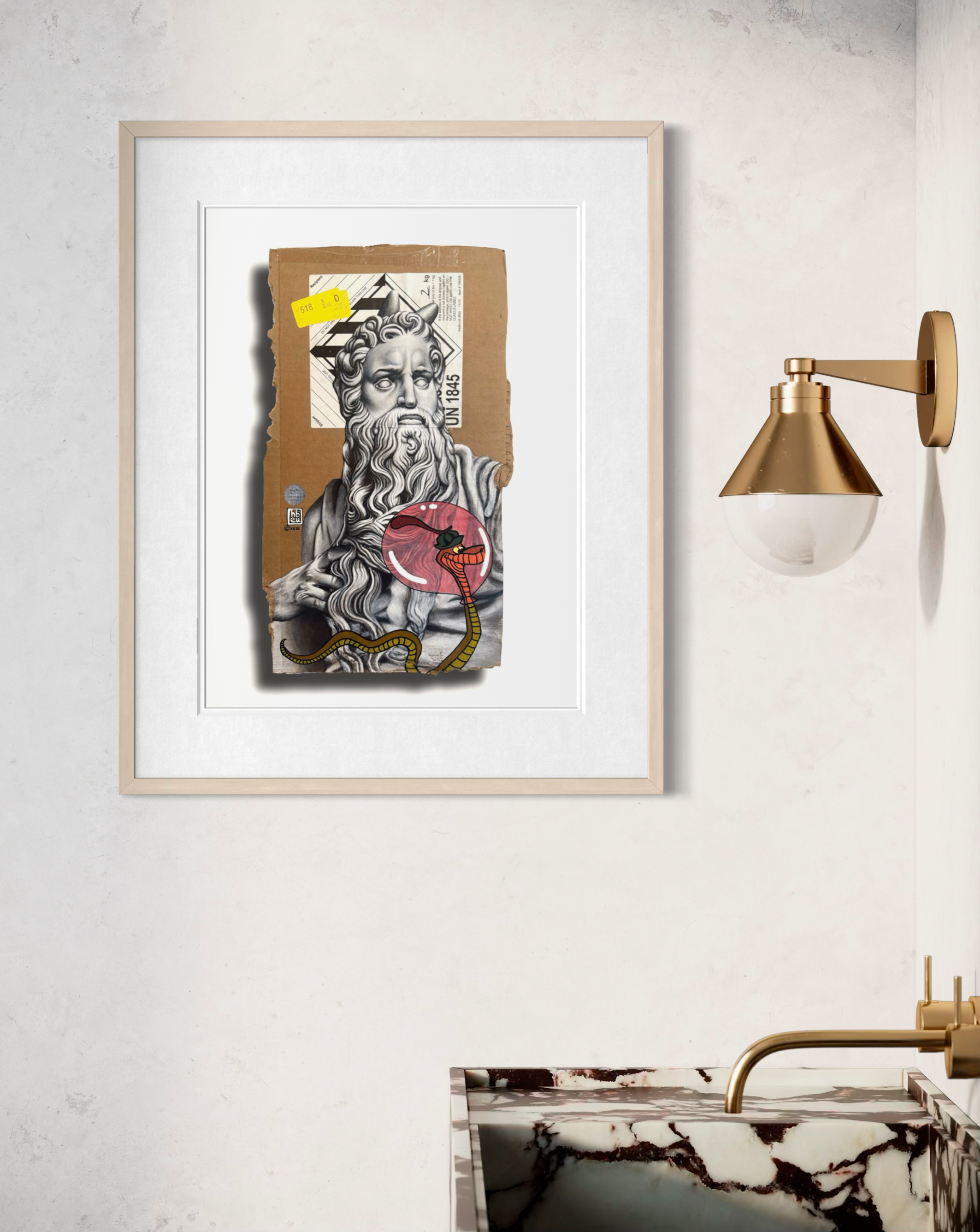 Moses and the Snake Interior | Henry Daniel Bell