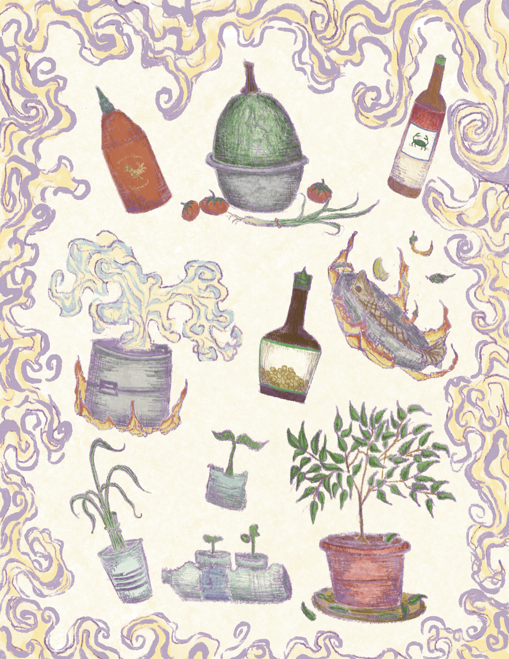 Vietnamese Kitchen Flash sheet

2026
Procreate/Digital
8.5" x 11"