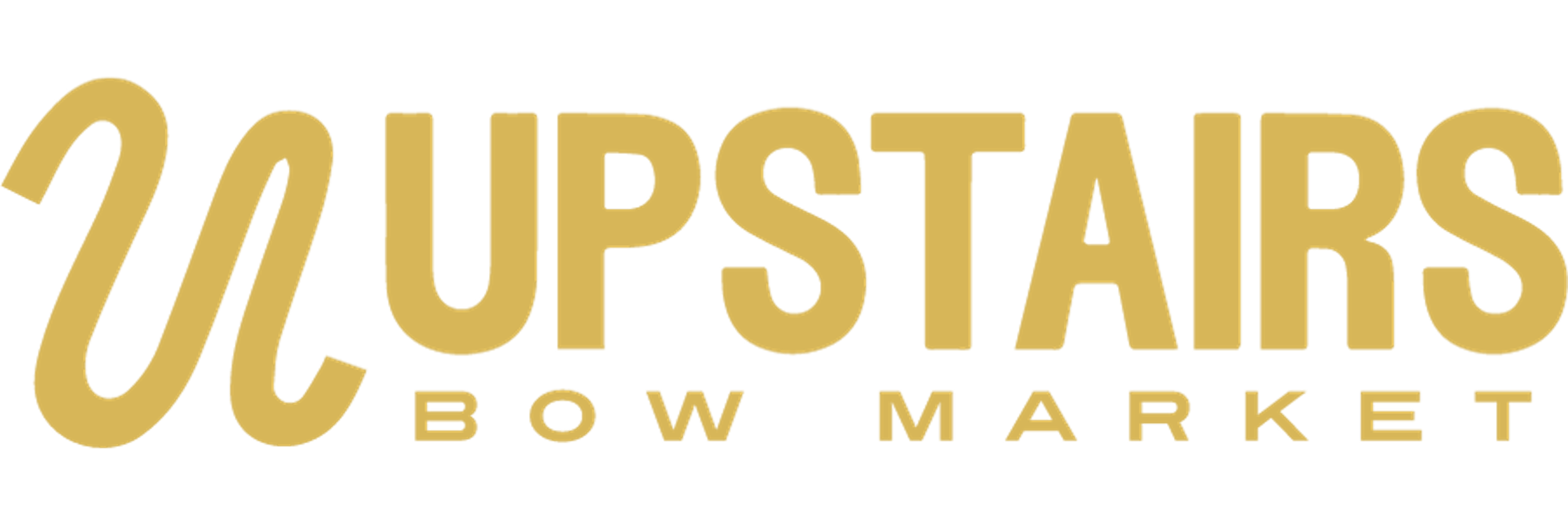 Logo of Oxbow Stars, a bow market, in gold text.