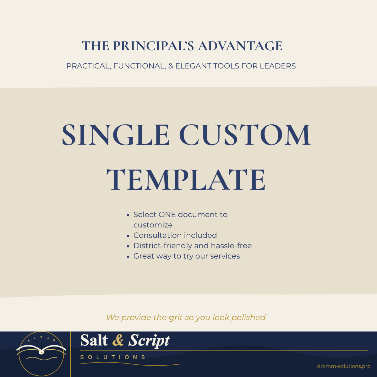 Single Custom Template