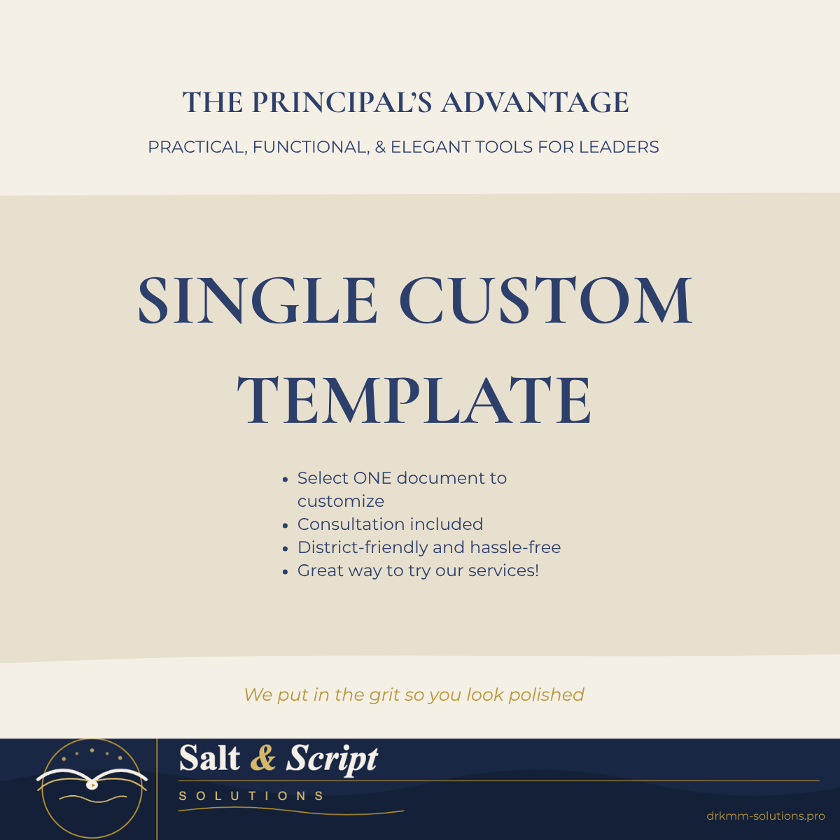 Single Custom Template