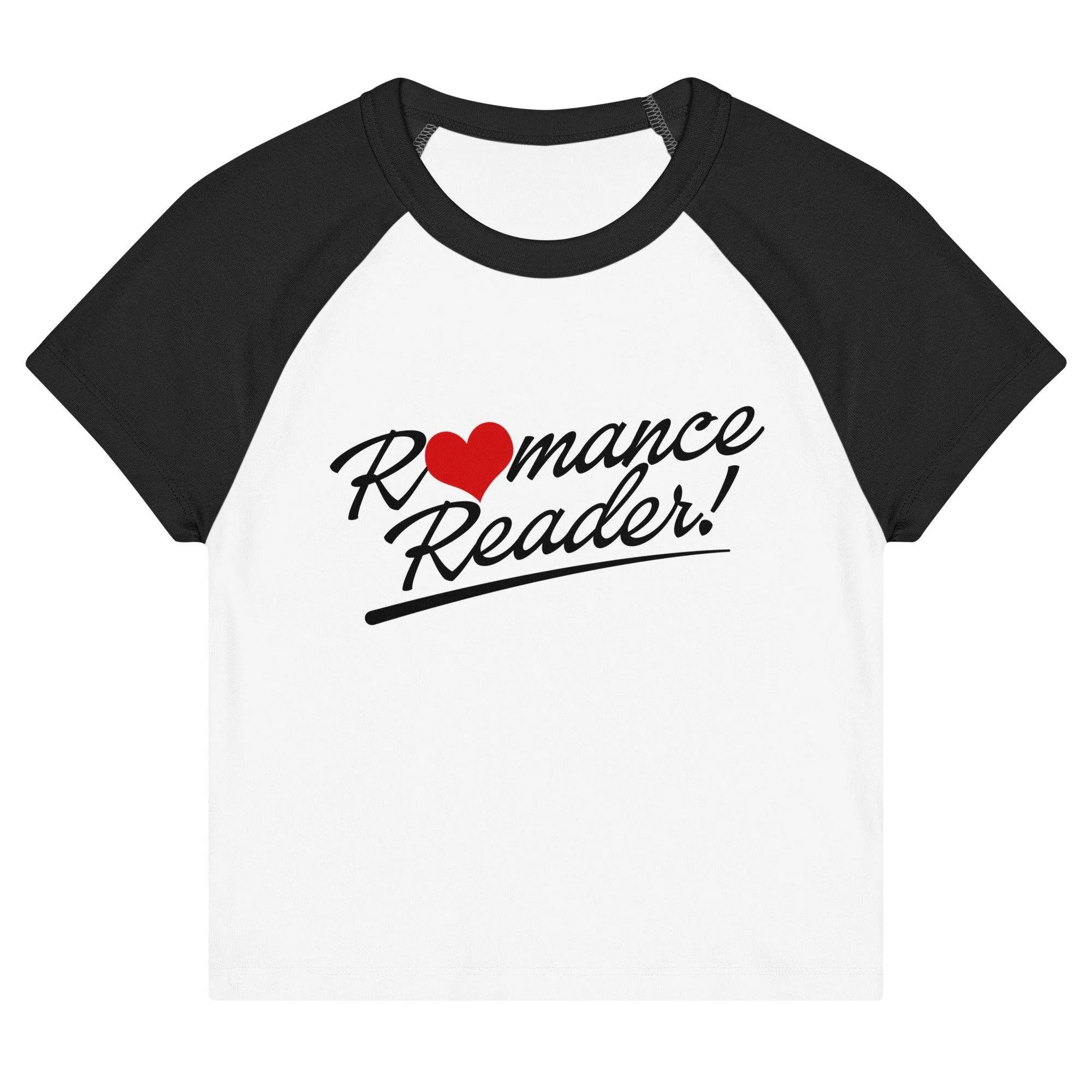 Romance Reader! Women’s micro rib raglan baby tee (S-2XL)