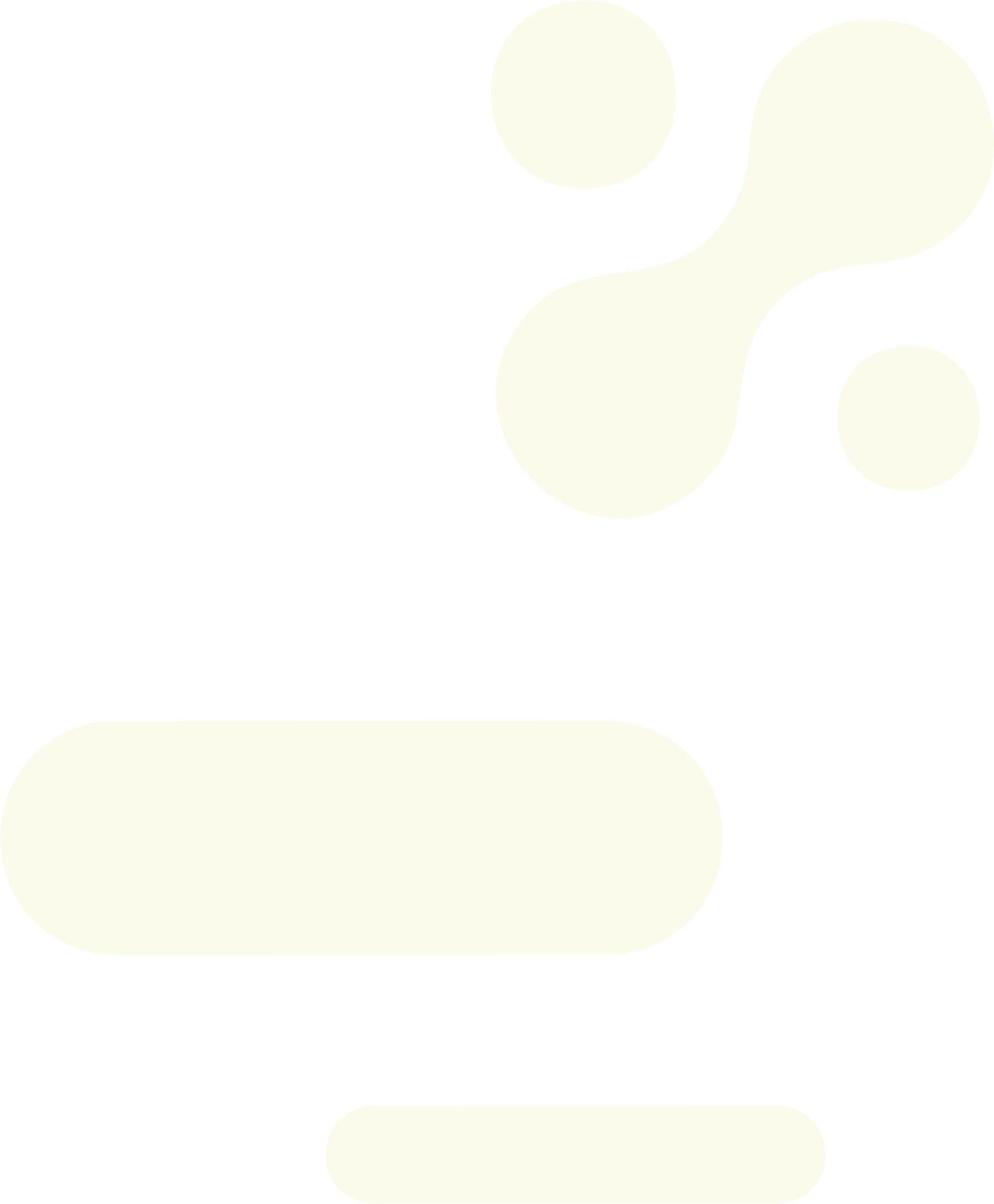 Stylized black and yellow graphic with abstract shapes including circles and elongated forms.