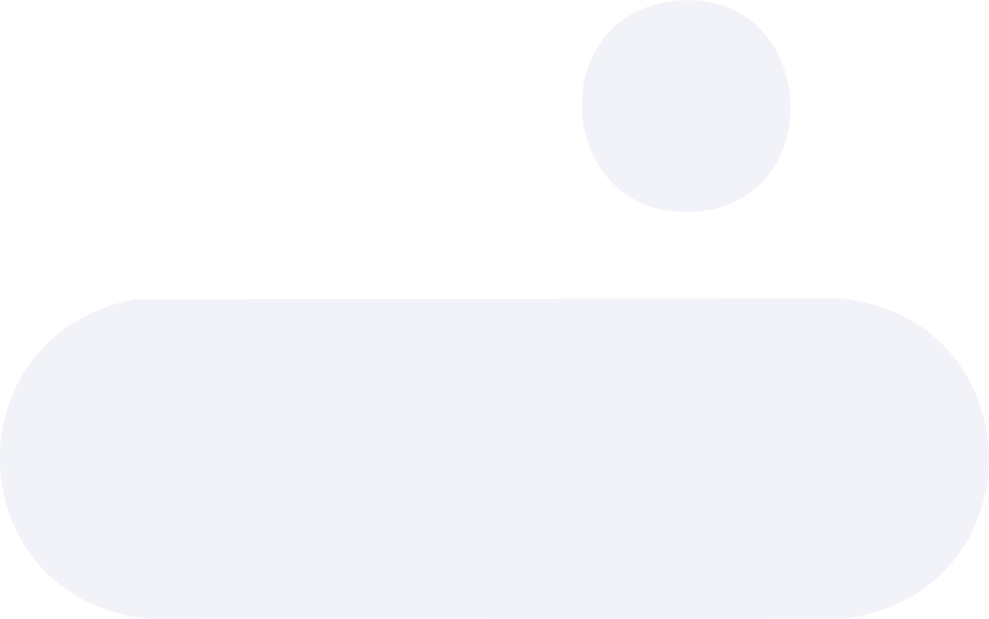 Minimalist icon of a person with a circular head and a rounded rectangular body, all in dark blue.