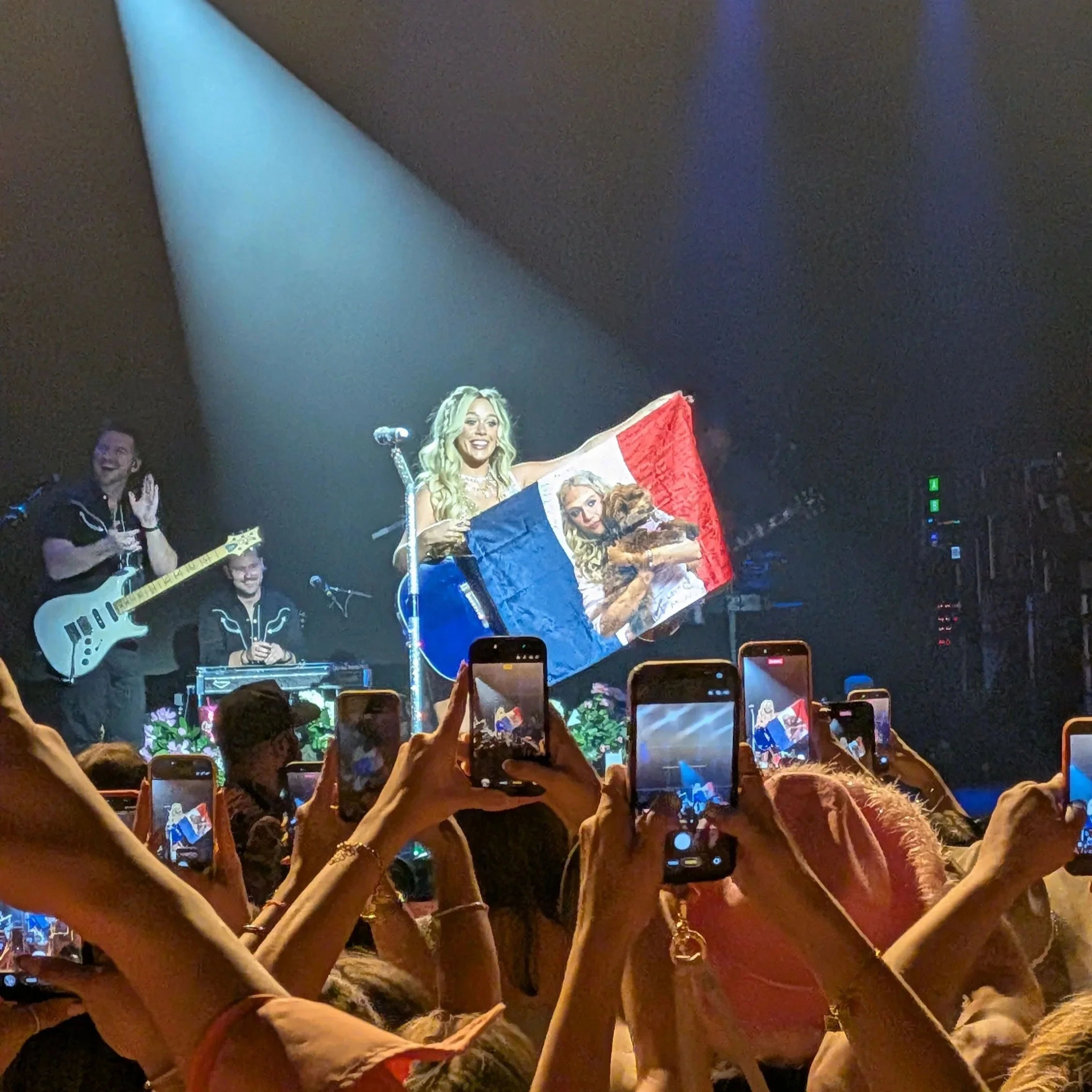 Photo du concert de Megan Moroney à Paris le 21 septembre 2026