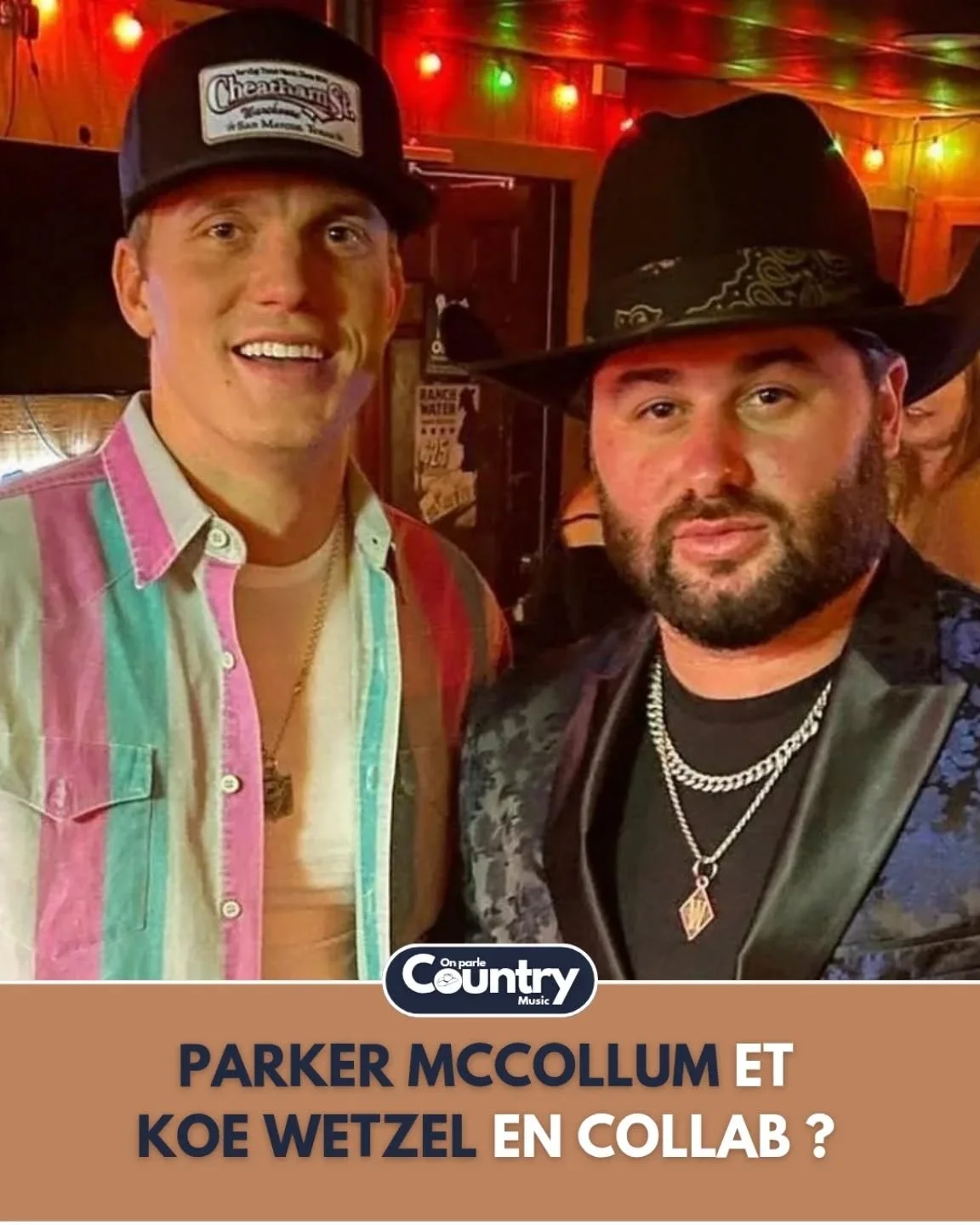 Dans une interview accord&eacute;e &agrave; Road Dog Media, @parkermccollum a confi&eacute; avoir r&eacute;alis&eacute; r&eacute;cemment une session studio avec @koewetzelmusic . Duo &agrave; venir entre les deux artistes 10 ans apr&egrave;s leur col