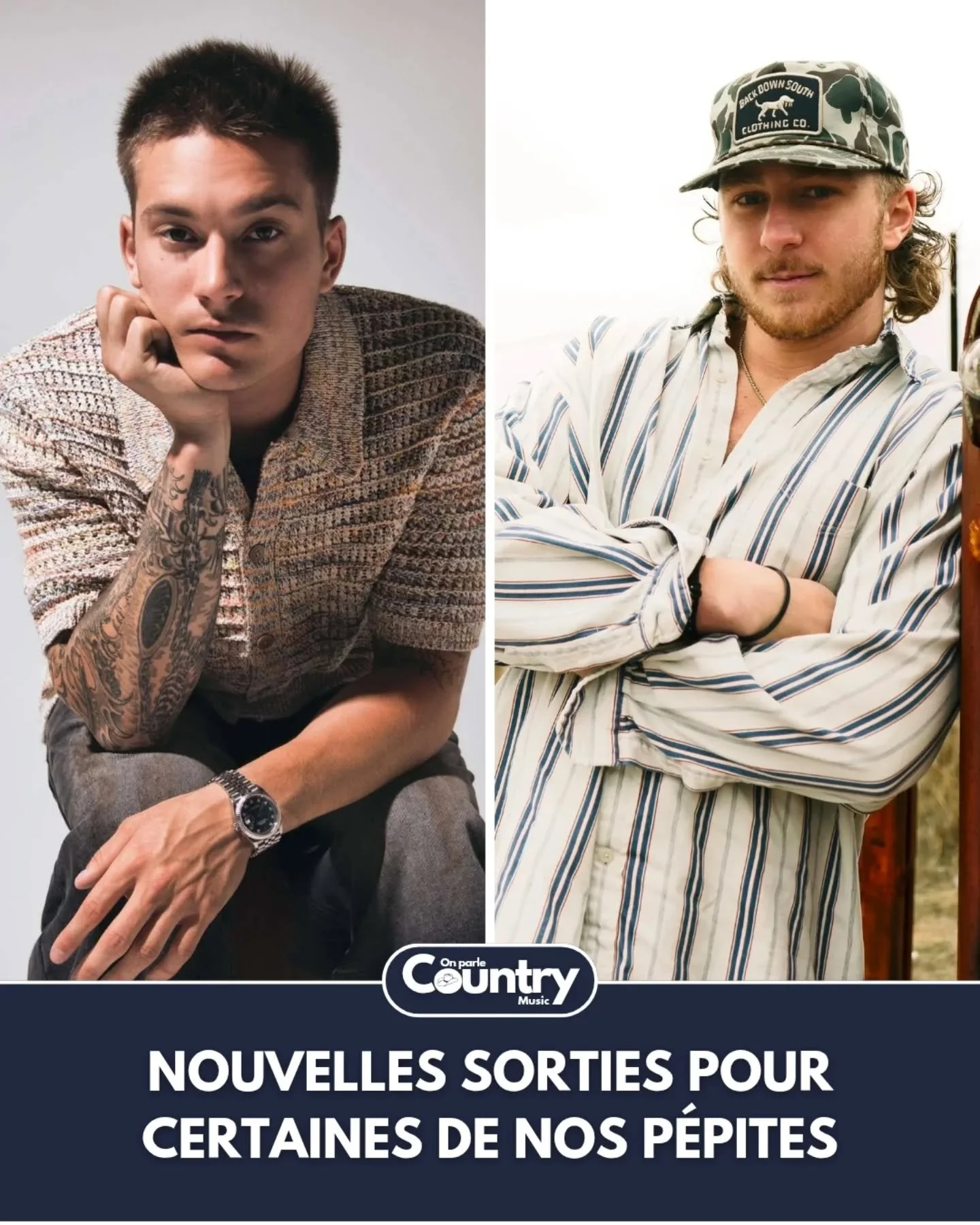 Vendredi jour de sorties et 2 de nos artistes p&eacute;pites nous offrent un nouveau titre ✌🏻

D&eacute;couvrez sans attendre ces nouvelles chansons de @thecamwhitcomb et @officialcolephillips en esp&eacute;rant qu'elles atterrissent sur vos radars 