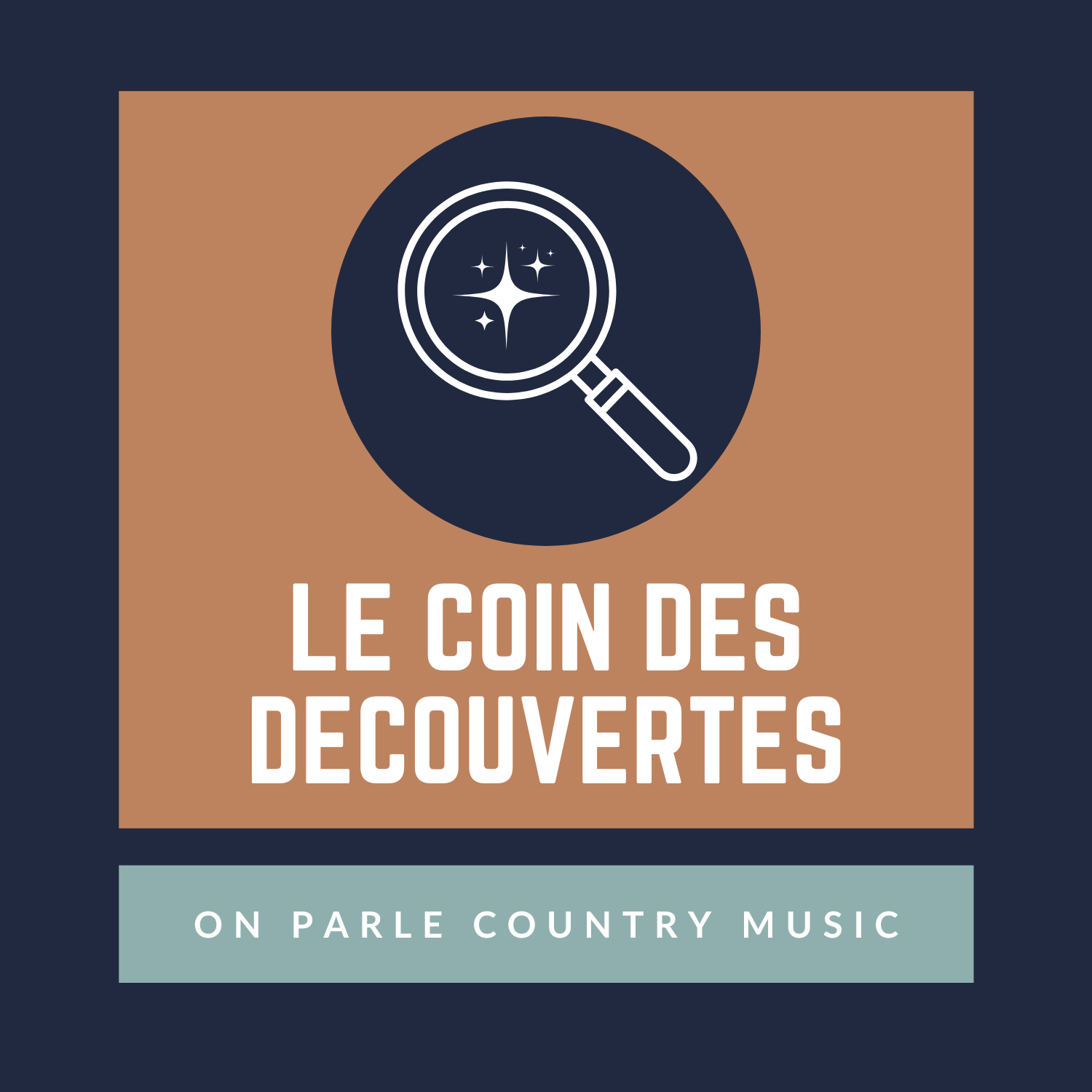 Logo du coin des découvertes "On Parle Country Music"
