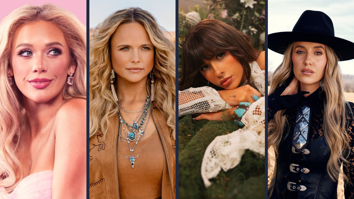 Montage image de Megan Moroney, Miranda Lambert, Ella Langley et Lainey Wilson