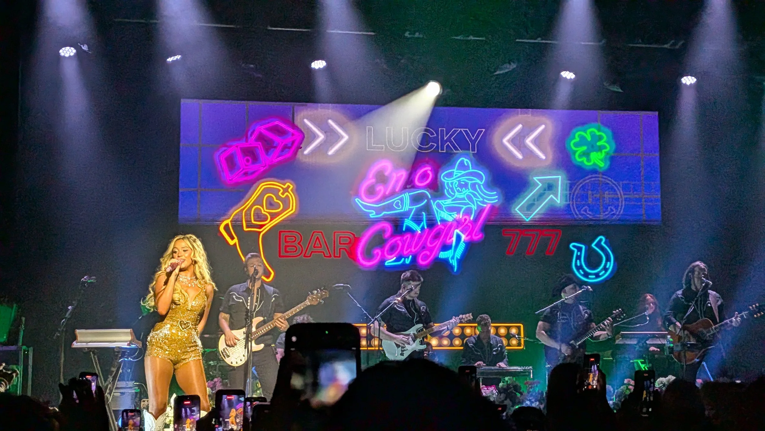 Photo du concert de Megan Moroney à Paris le 21 septembre 2026