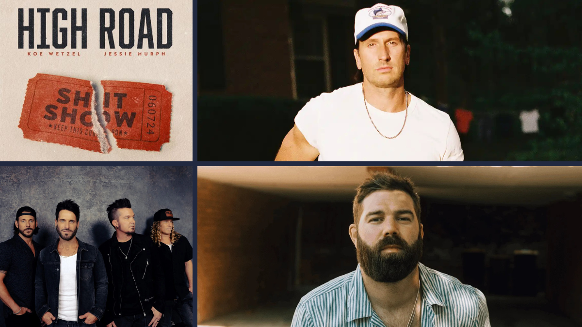 Montage de Parmalee, Russell Dickerson, Jordan Davis et High Road de Koe Wetzel et Jessie Murph