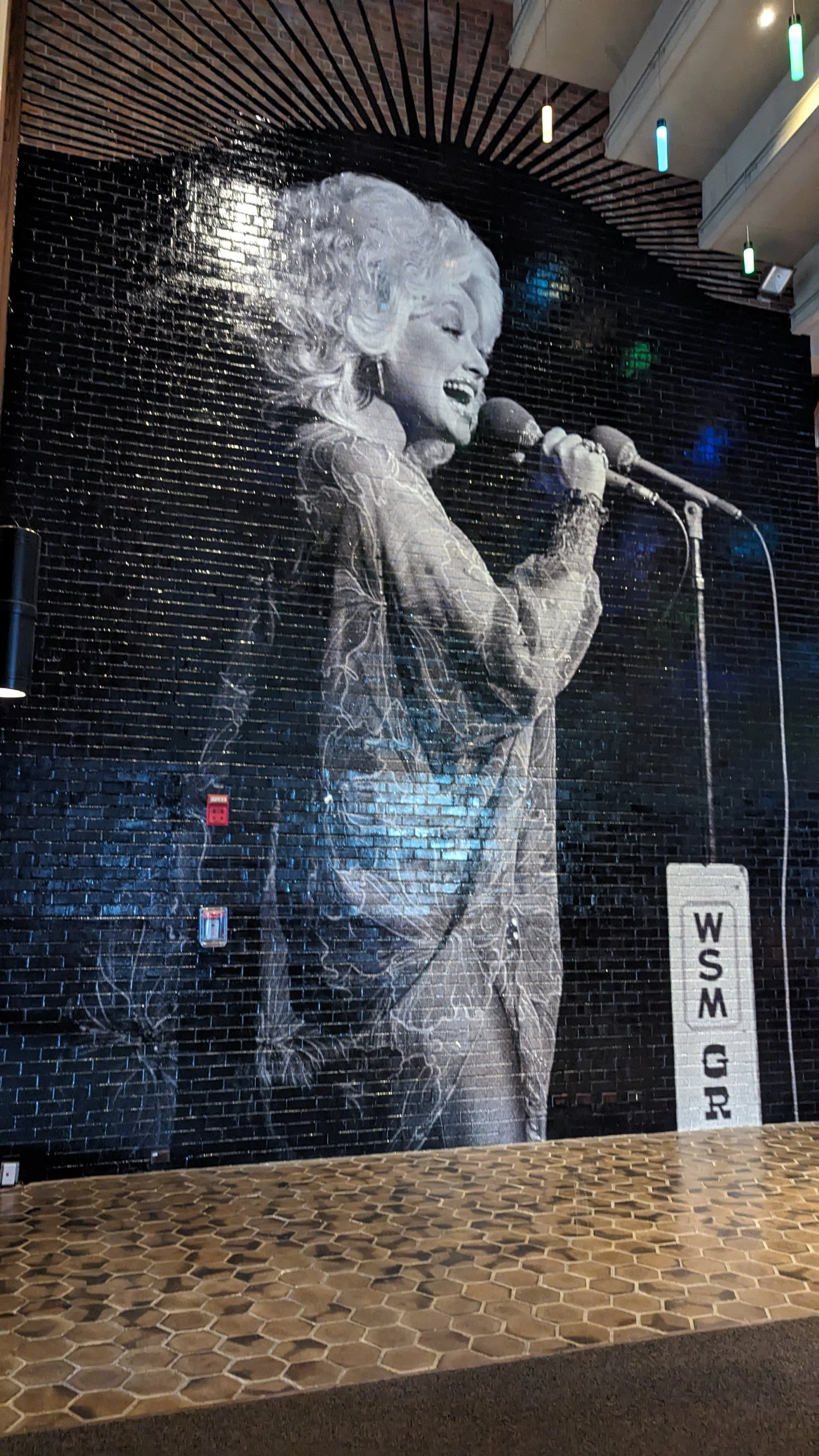 Archive personnelle - Mur Dolly Parton au Grand Ole Opry