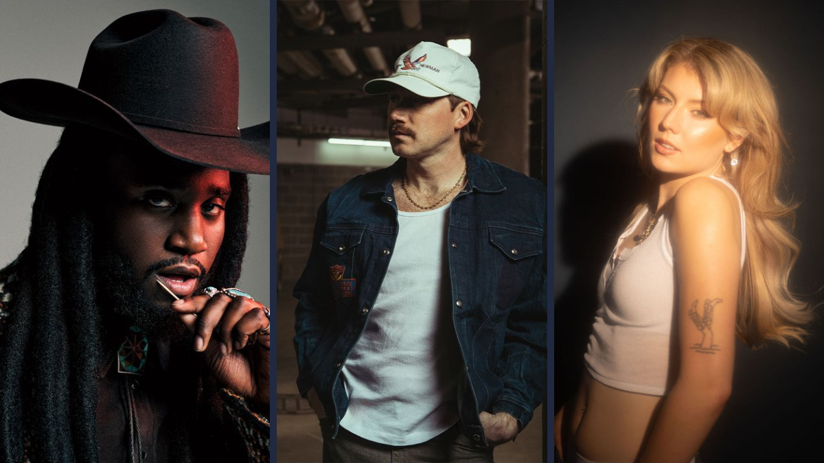 Montage de Shaboozey, Morgan Wallen et Dasha