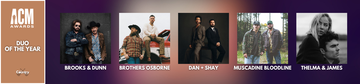 Nominés aux 61th ACM Awards