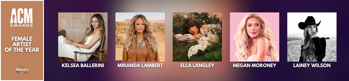 Nominés aux 61th ACM Awards