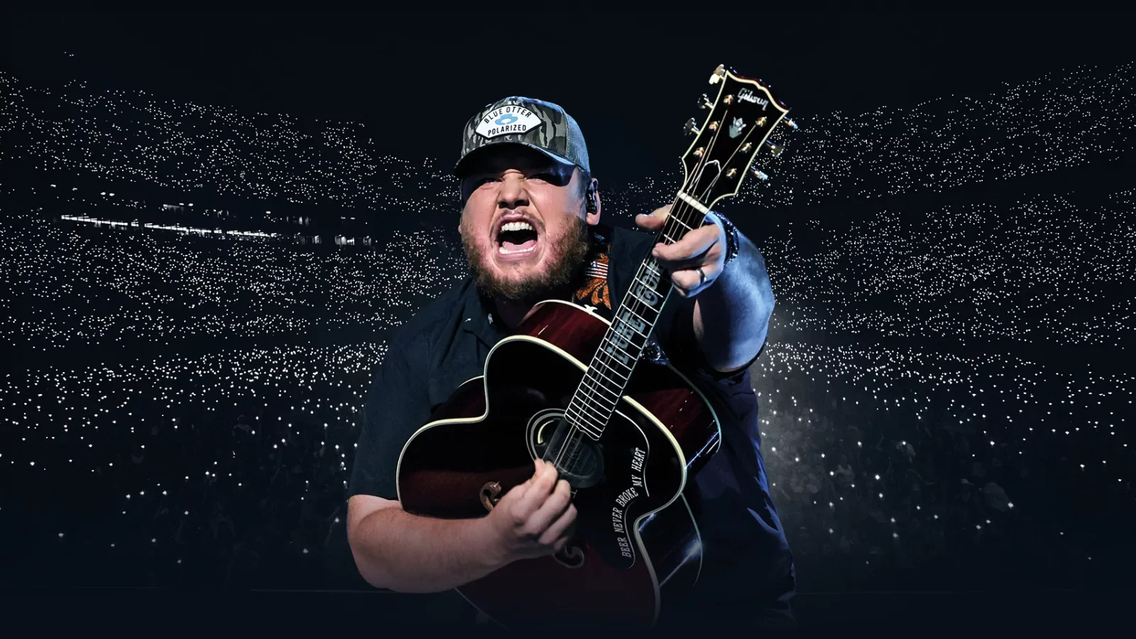 Portrait montage de Luke Combs