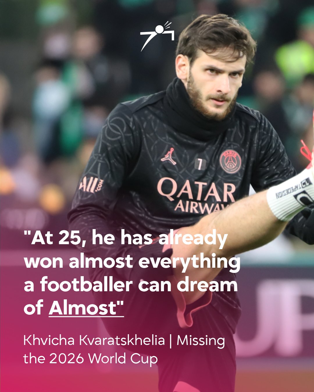 Despite a Champions League trophy and domestic dominance, Khvicha Kvaratskhelia will be watching the 2026 World Cup from afar. 

Europe&rsquo;s best talent isn't always guaranteed a seat at
the table ⚽

www.clipthepost.com

#matchreport #mediacentre 