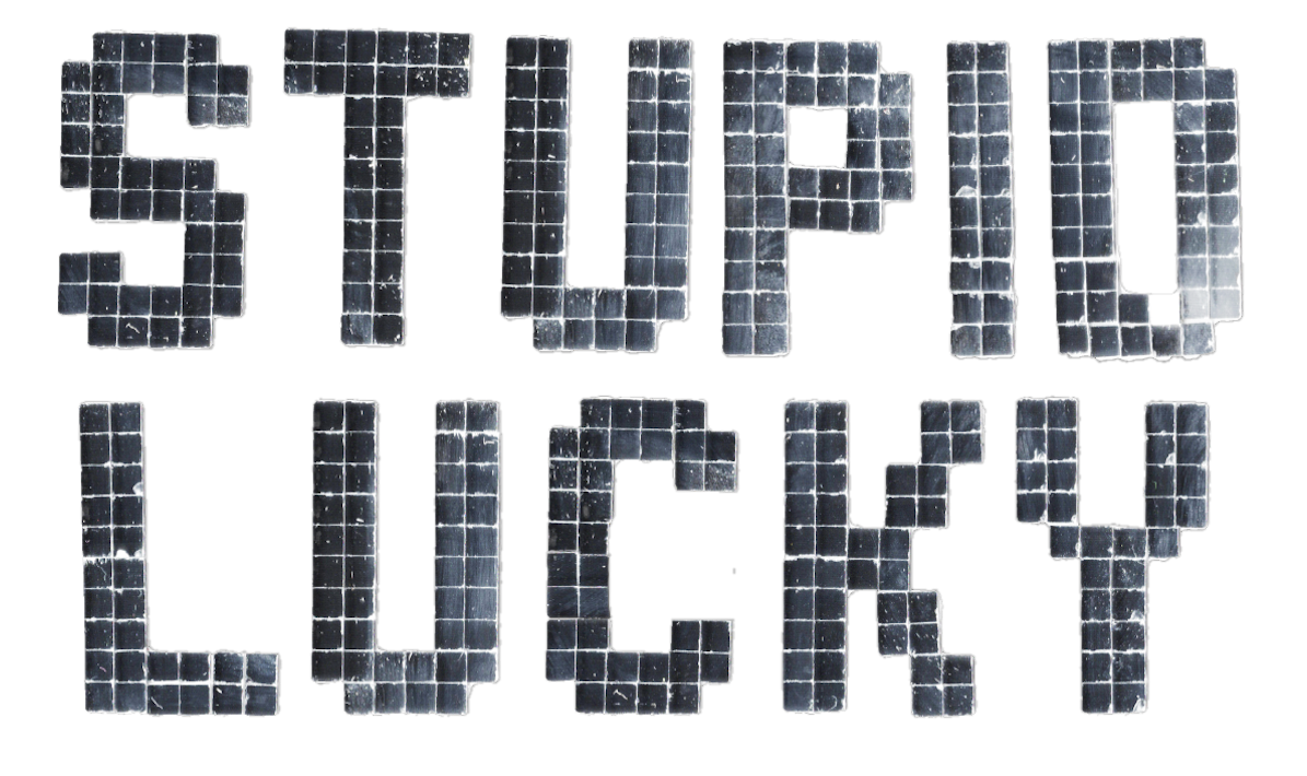 Stupid Lucky Tile Sticker