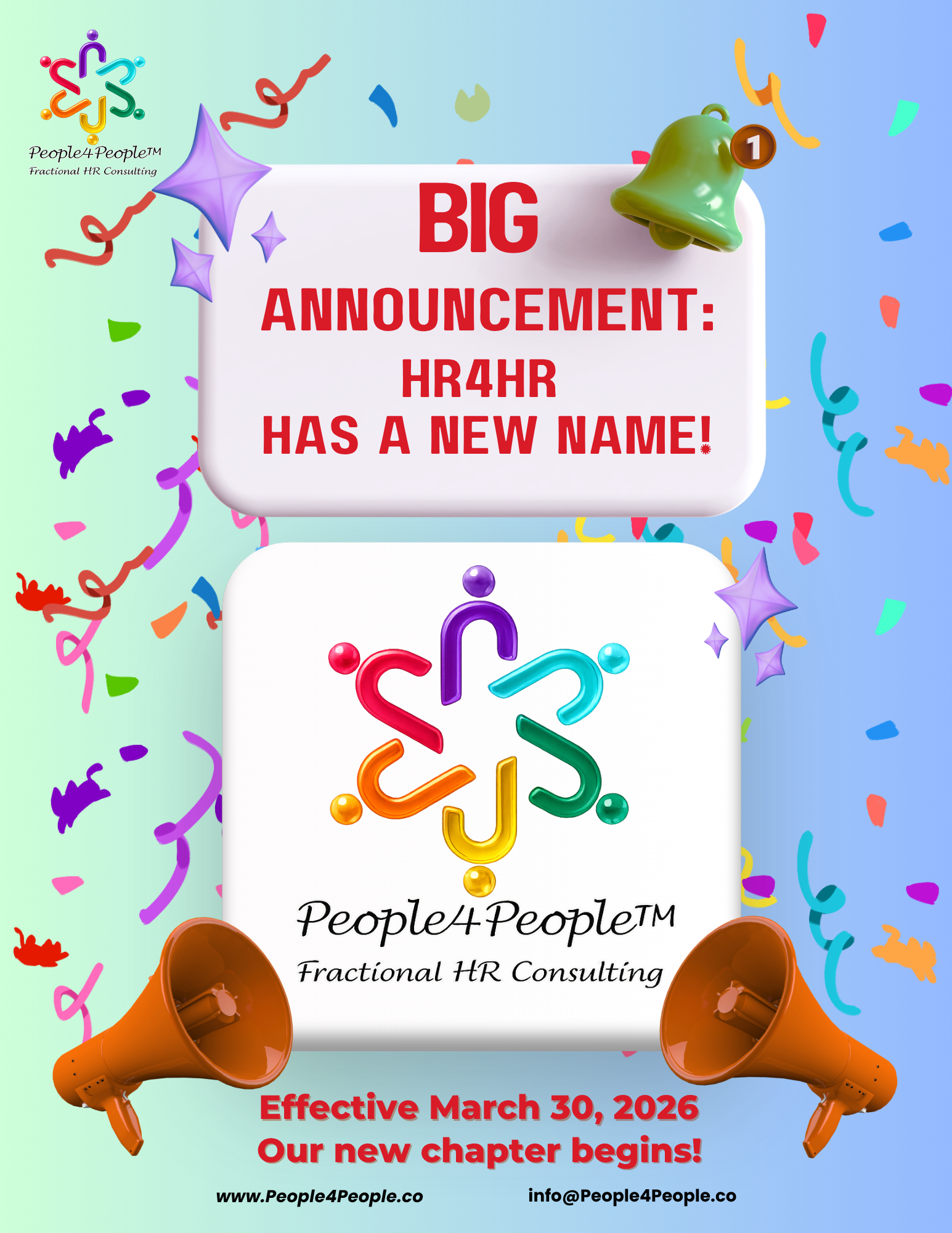 Big Annoucement - HR4HR has a new name