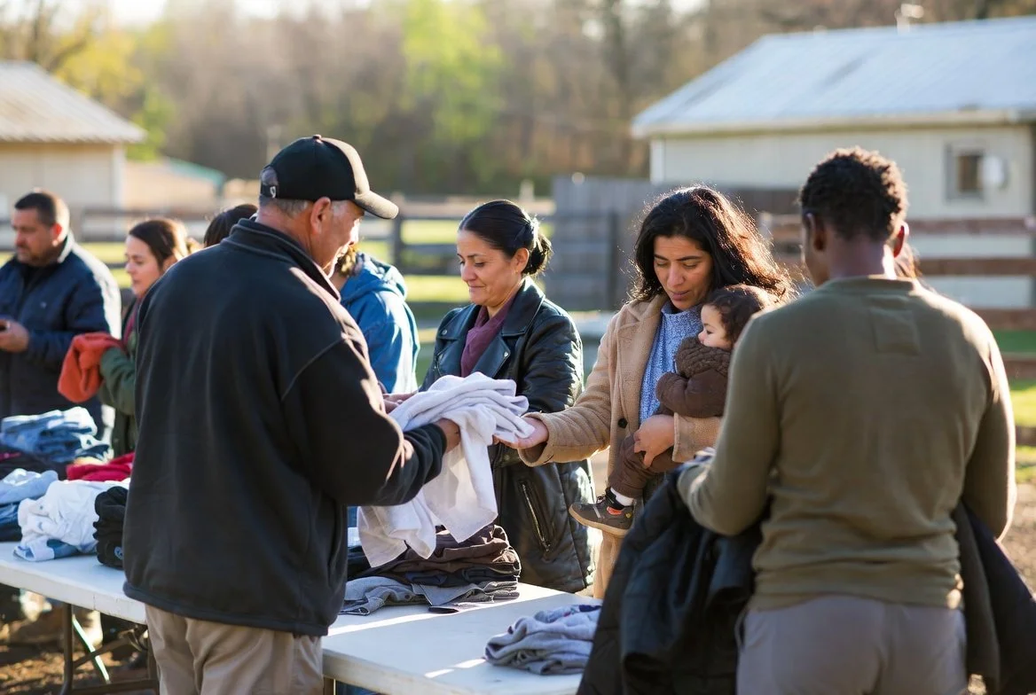 Clothing those in need