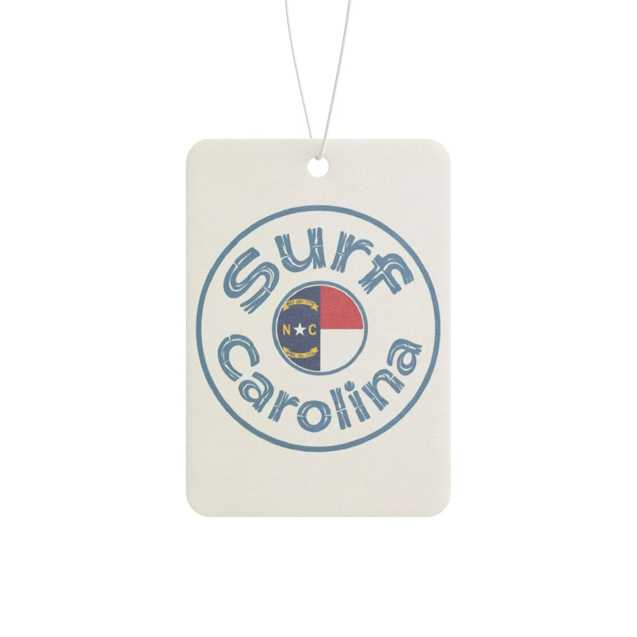 "Surf Carolina" Vintage NC Tiki Edition Car Air Freshener