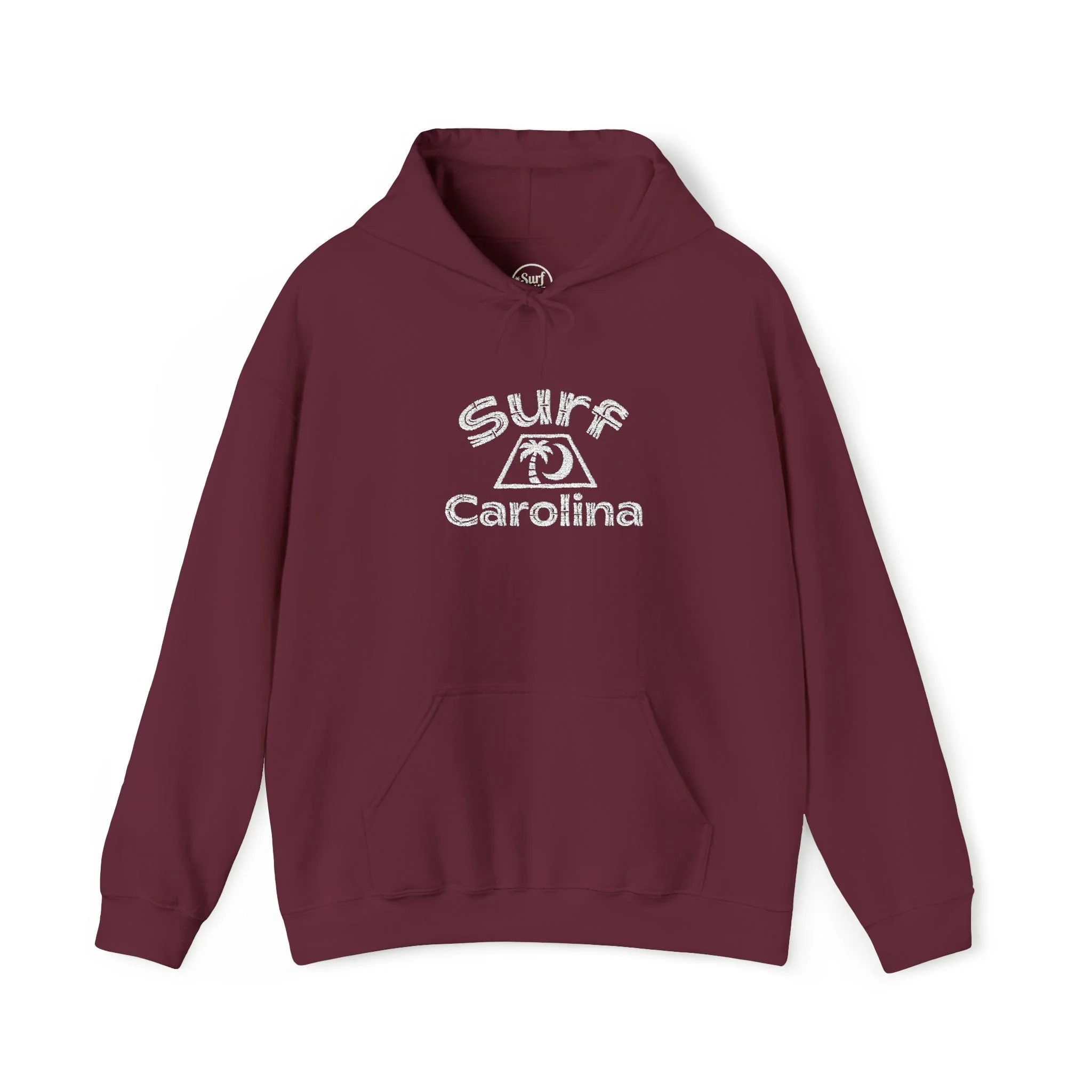 "Surf Carolina" Maroon Tiki USC Edition Hoodie | Go Gamecocks!