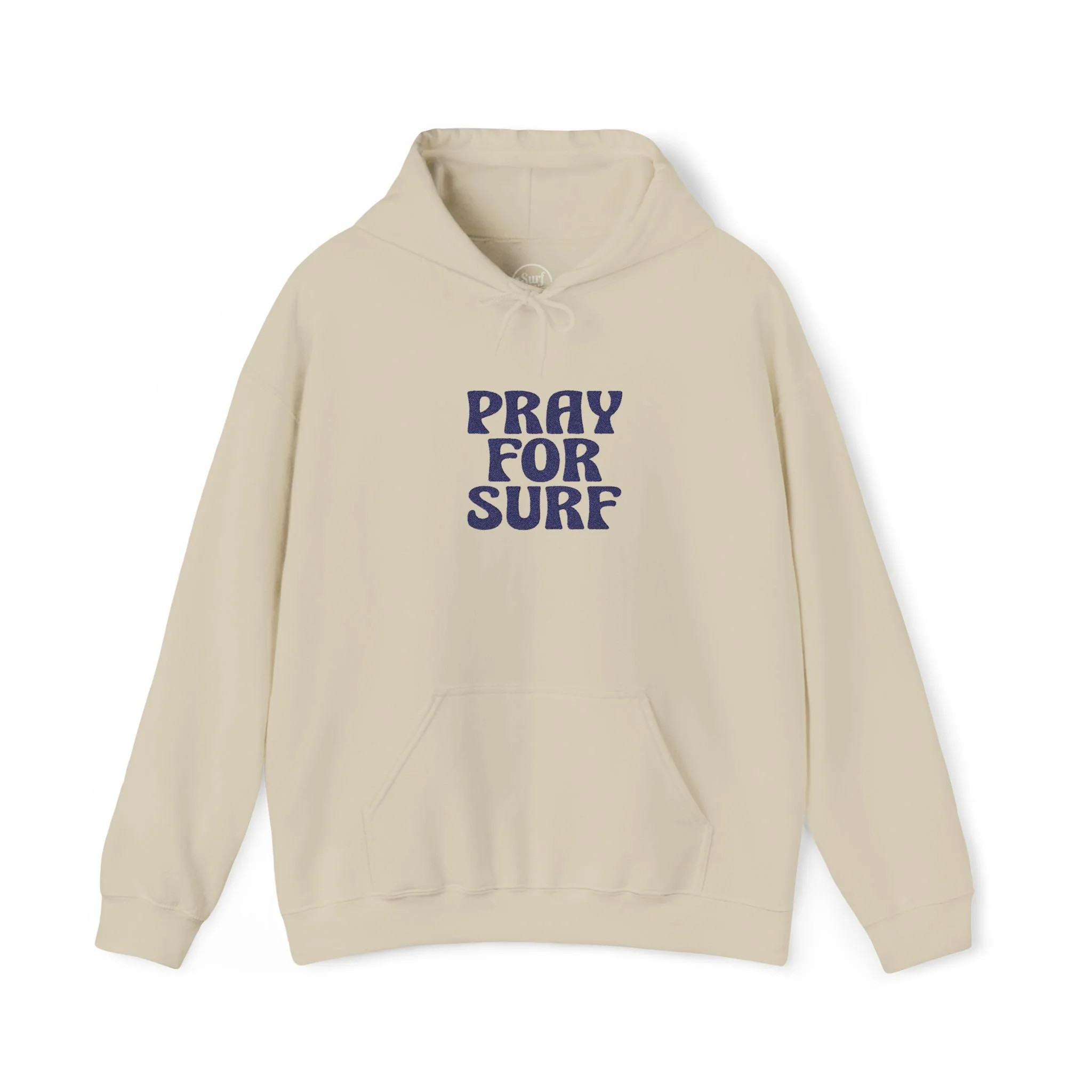 "Pray For Surf" (Unisex) Embroidered Hoodie | 5 Color Choices