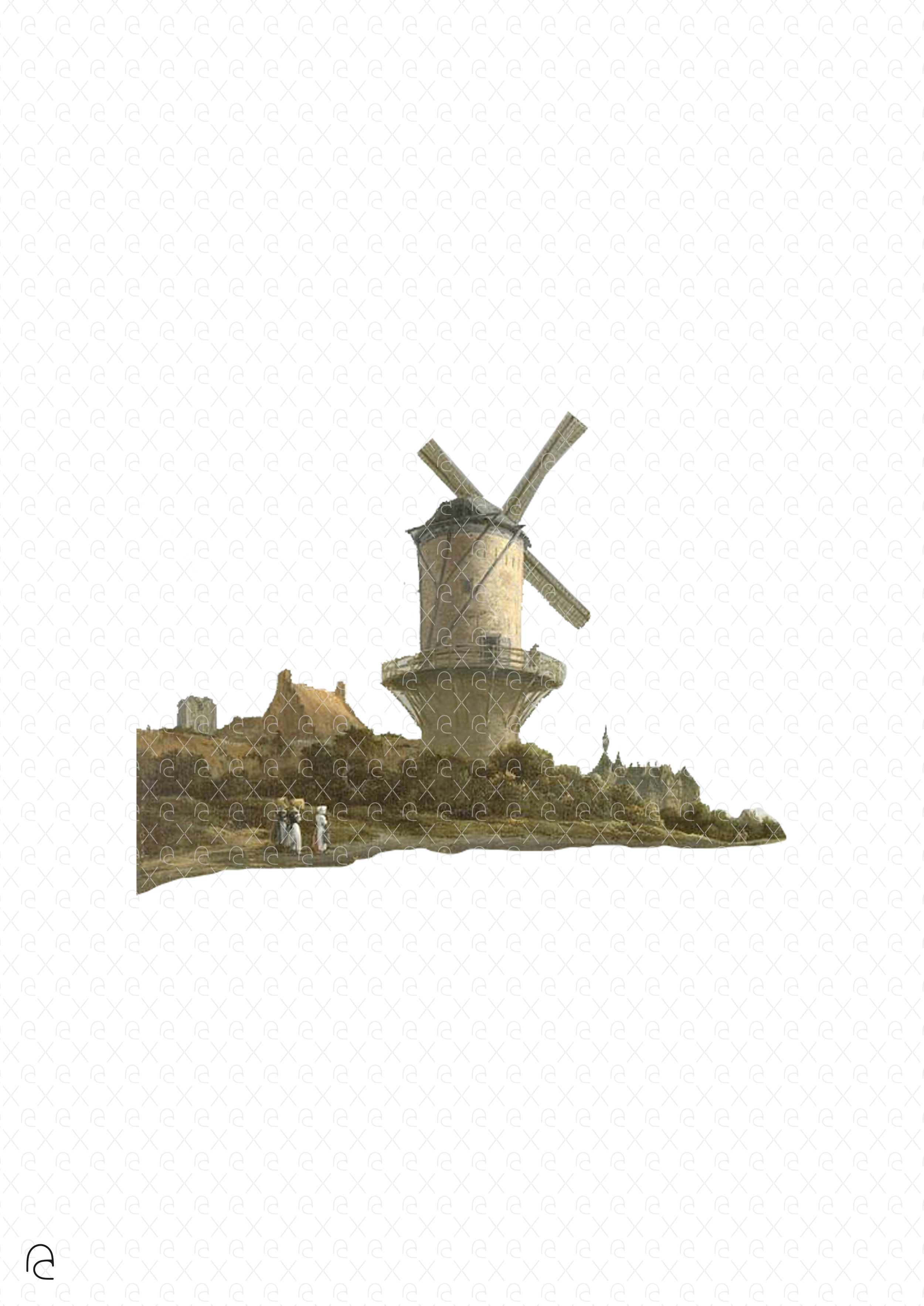 Art cutout - Windmill