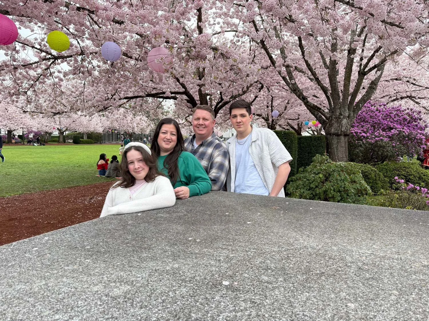Michael Welsh and family