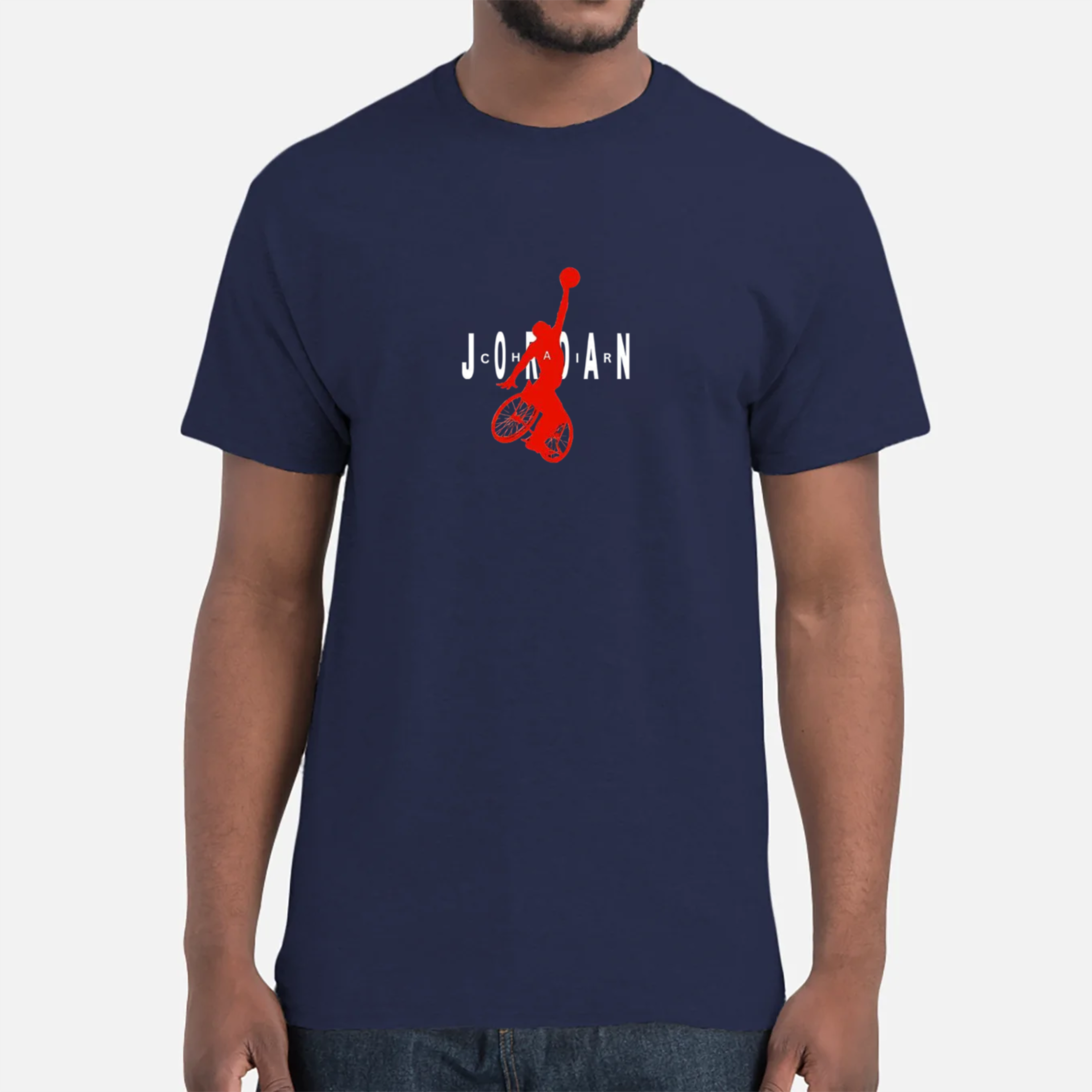 Chair Jordan Wheelchair Basketball T-Shirt Unisex (Adult & Kids)