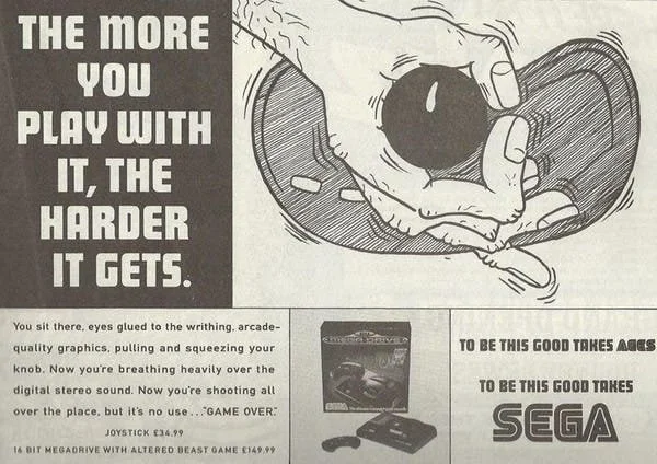SEGA: The More You Play With It, The Harder It Gets
