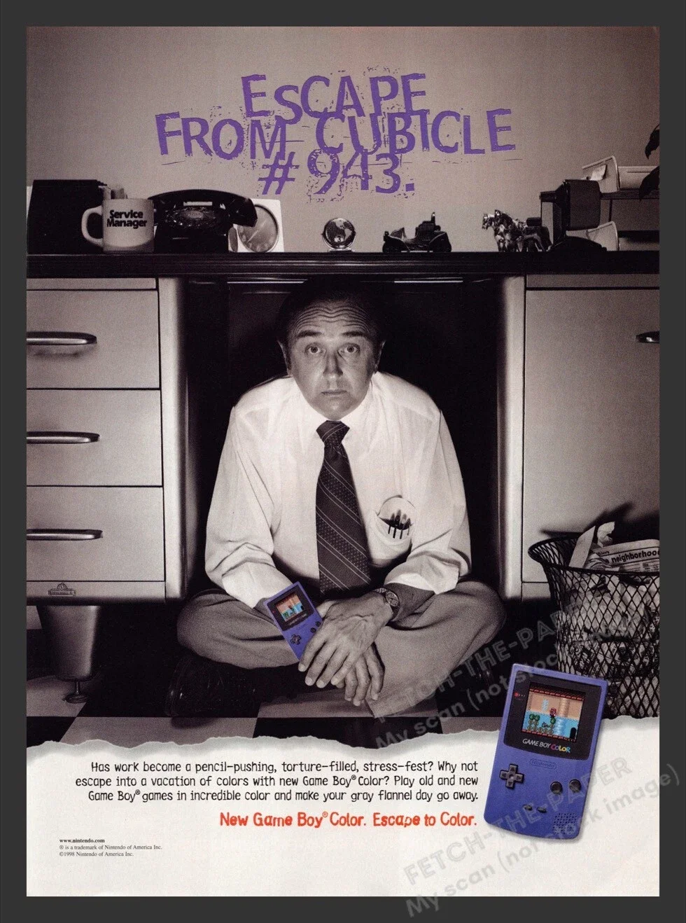 Nintendo: Escape from cubicle 943 (1998)