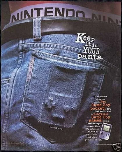 Nintendo: Keep It In Your Pants