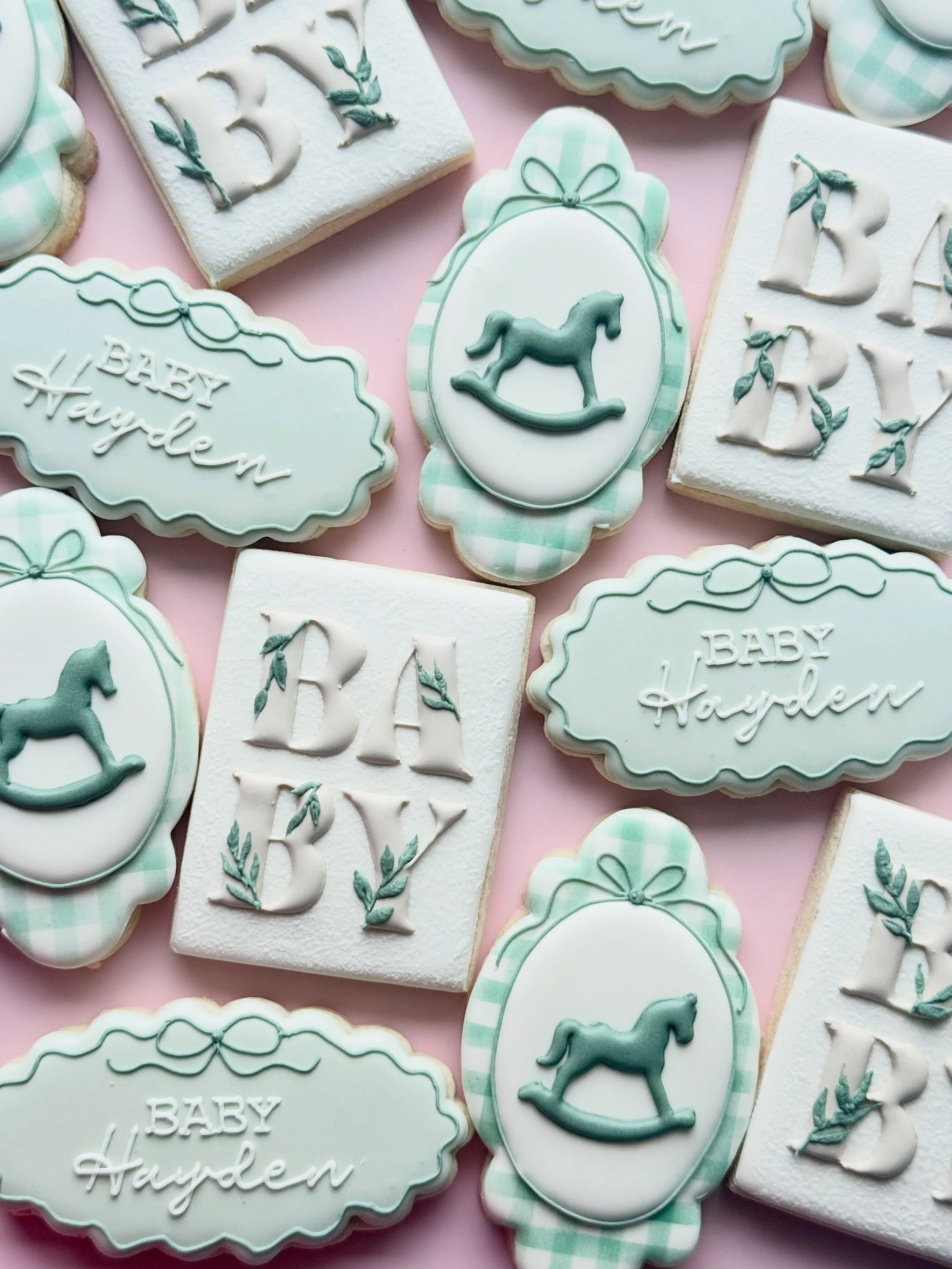 Baby Hayden ✨

#babycookies #babyshowercookies #customcookies #designercookies