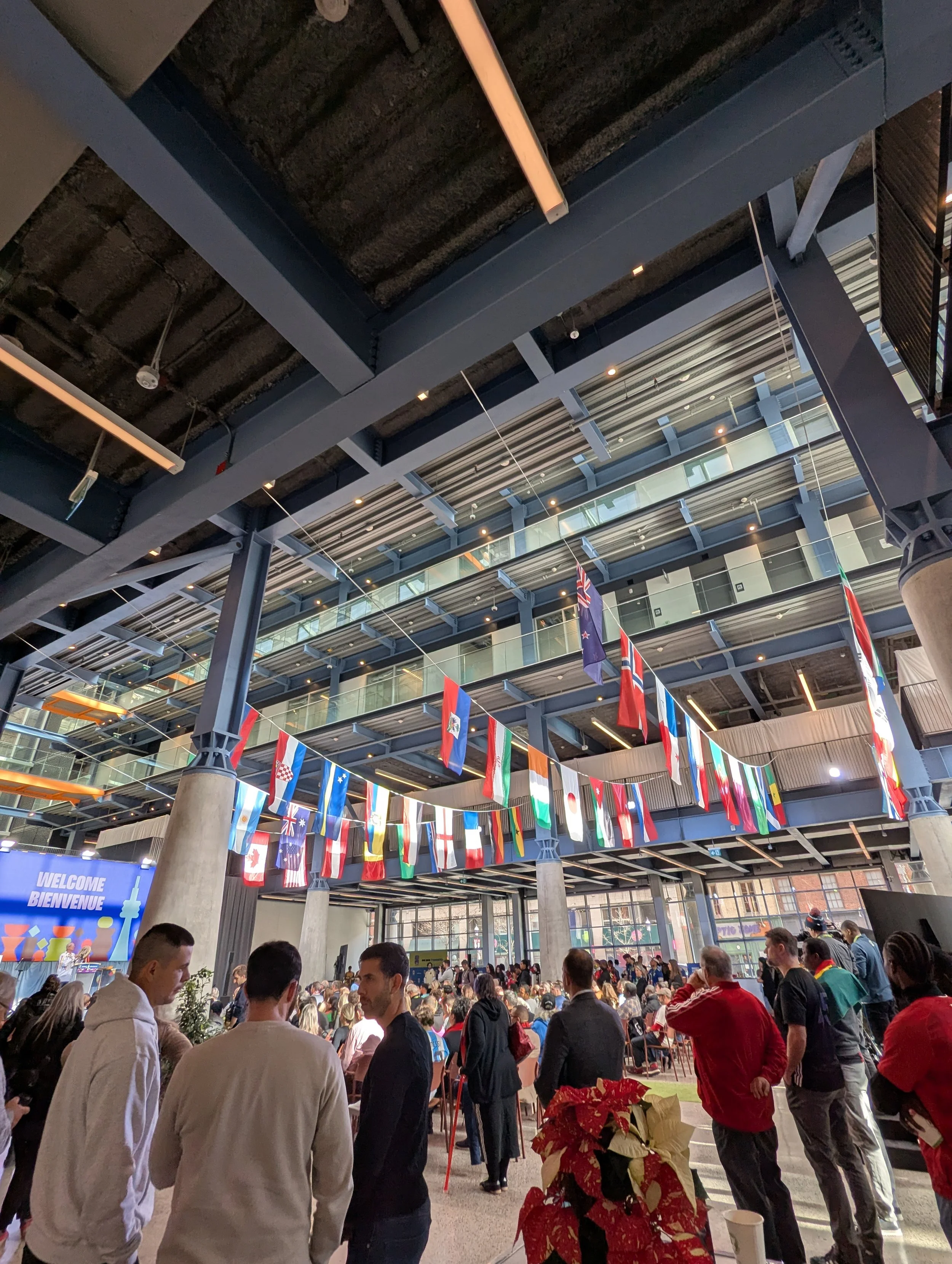 Fans enjoy the 2026 FIFA World Cup Draw in Toronto