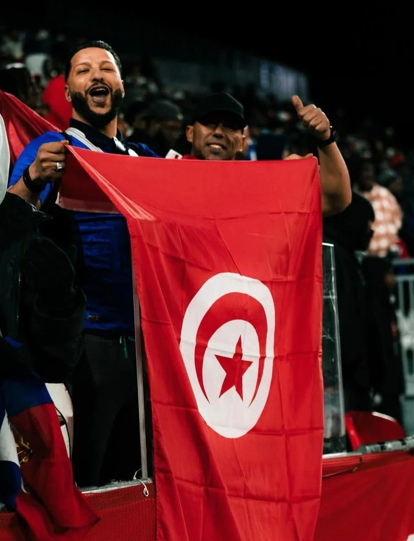 Tunisian fans showed their support at friendly matches in Toronto