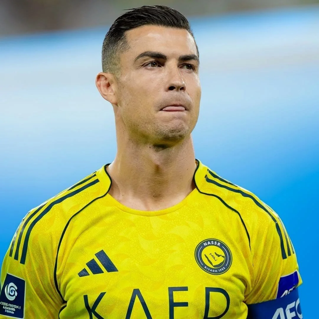 Al-Nassr captain Cristiano Ronaldo during the AFC Champions League 2 Final against Gamba Osaka in Riyadh