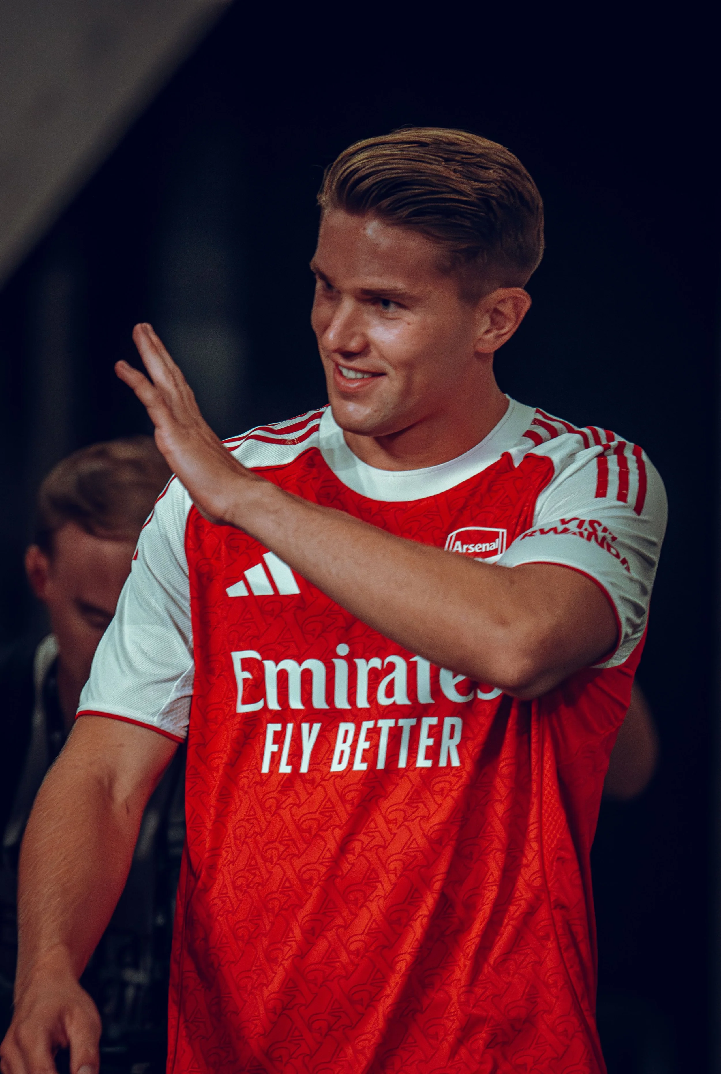 Arsenal Striker, Viktor Gyokeres. Captured by VellMarty, August 2025