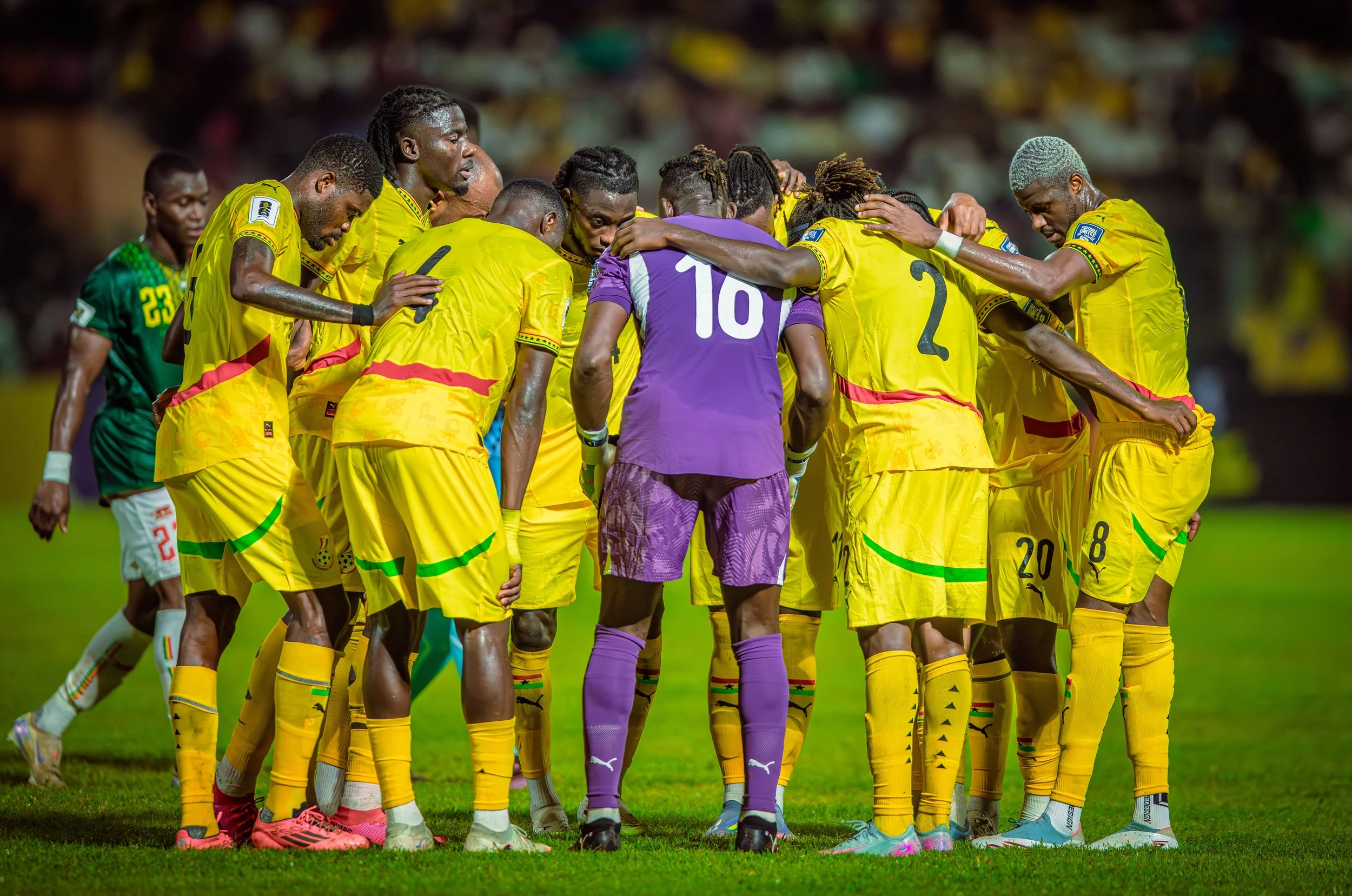 Ghana's Black Stars v Mali. Capture by VellMarty, September 2025