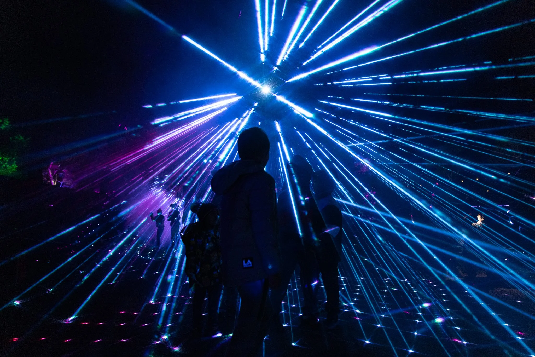Lighting up the night…