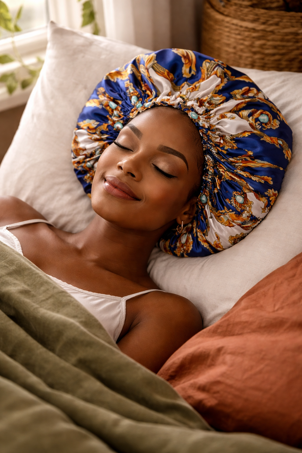 How to Actually Keep Your Bonnet On Overnight (Without Waking Up to Find It Across the Room)