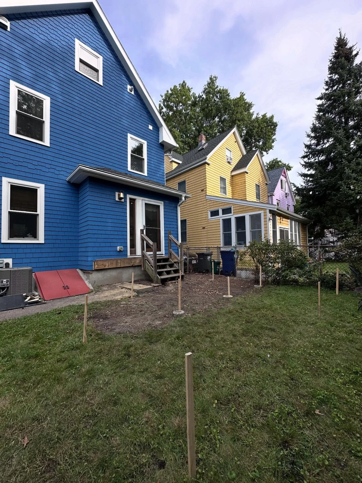 Progress pics from a recent sunroom / addition project in Cambridge.  @streamlinebuildersllc @kachmardesign @tjberkybuilders @fenway_painting_corp_