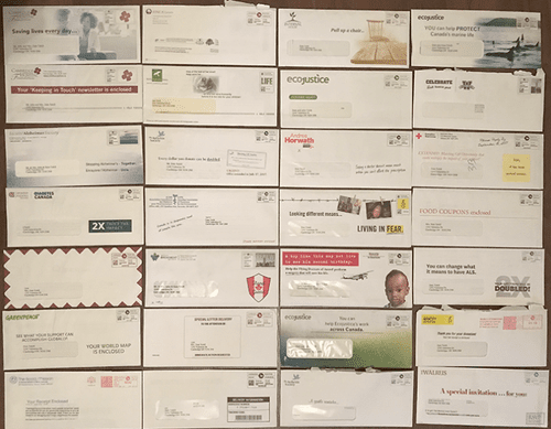 The envelope matters...