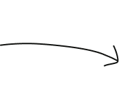 Black arrow pointing to the right with a curved tail