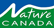 Logo for Nature Canada with green mountain and leaf design