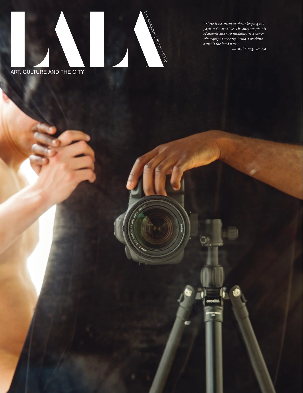 LALA Magazine Summer 2018 cover.