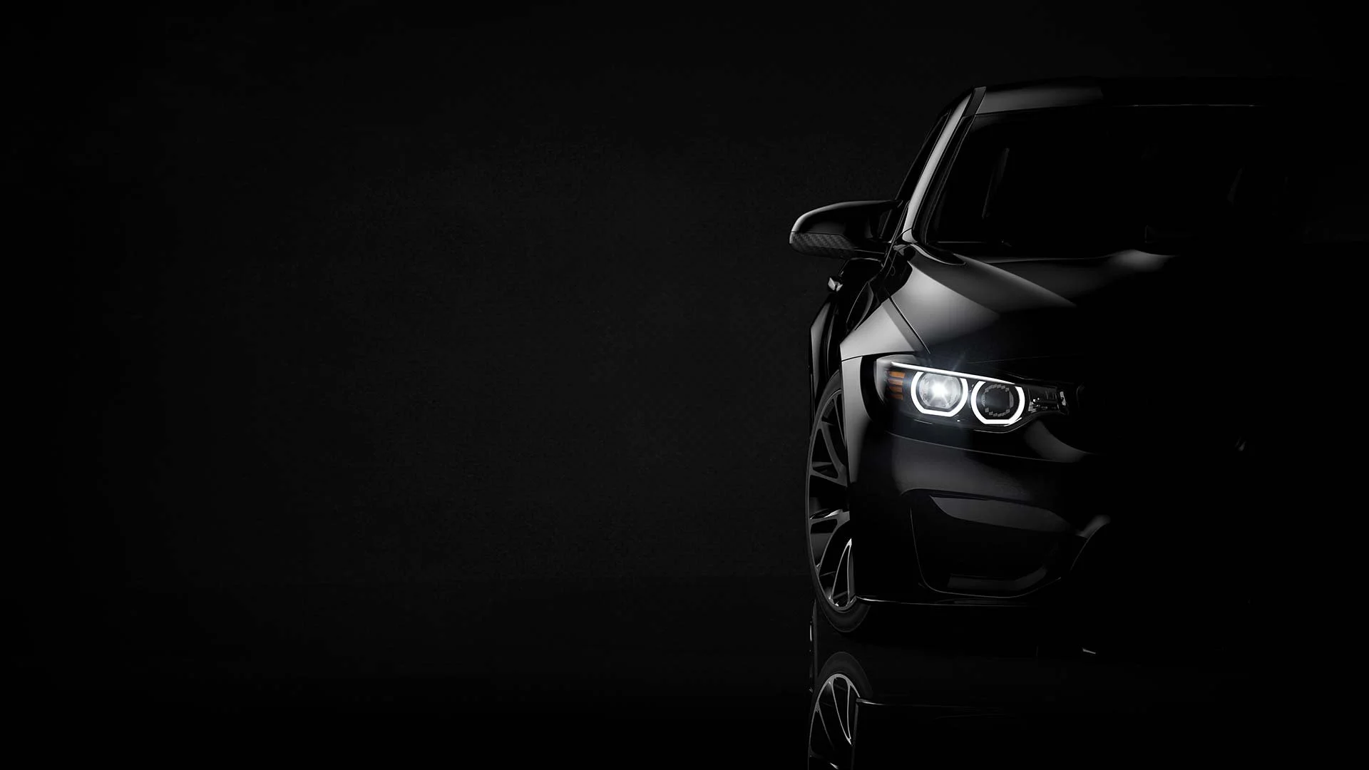black bmw